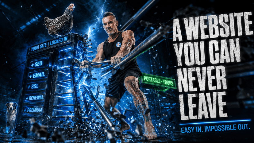 GoDaddy Builds You a Website You Can Never Leave.