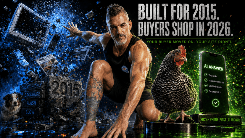 Your Website Was Built for 2015. Buyers Shop in 2026.