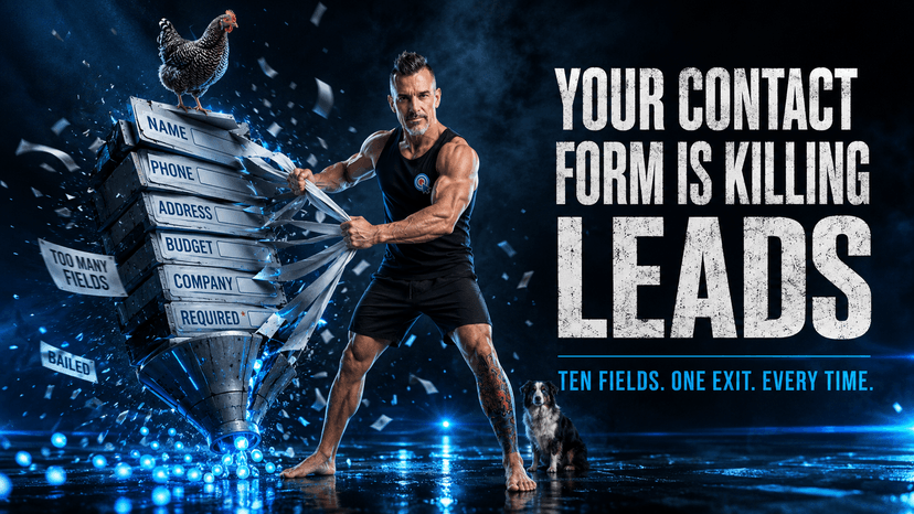 Your Contact Form Is Killing Leads. Here's the Fix.