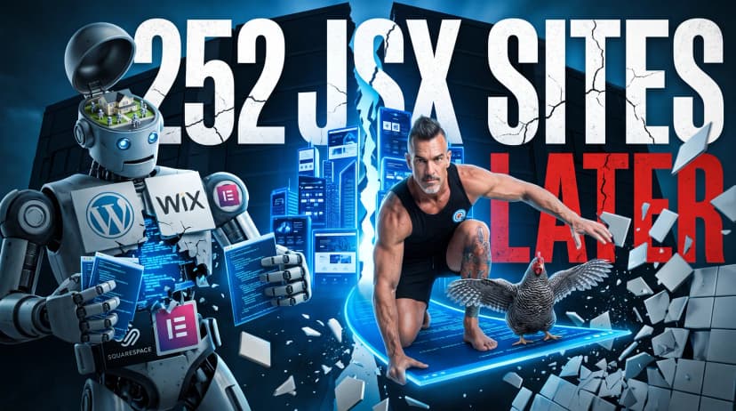 252 JSX Sites Later. Here's What I Learned.