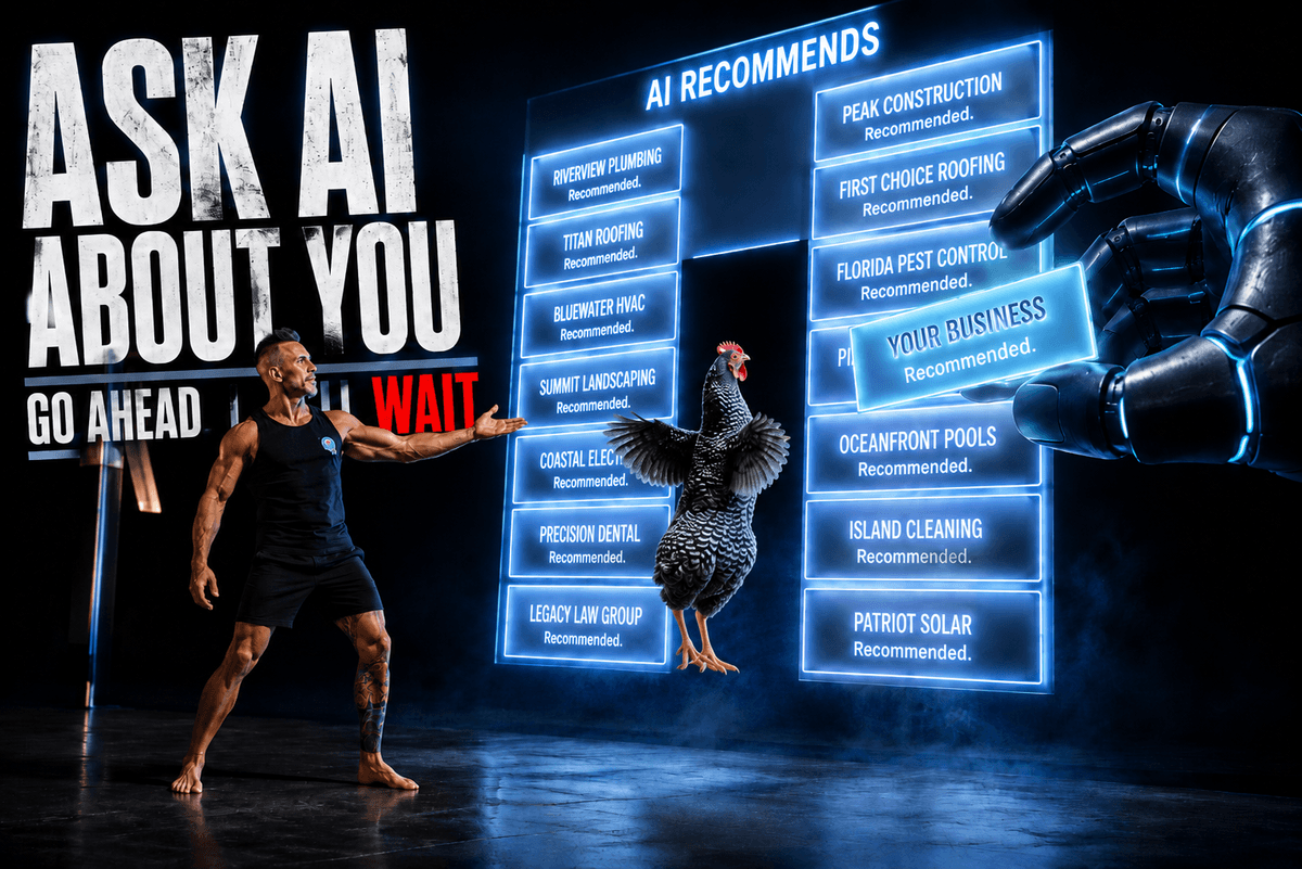 Ask AI to Recommend Your Business. Go Ahead. I'll Wait.