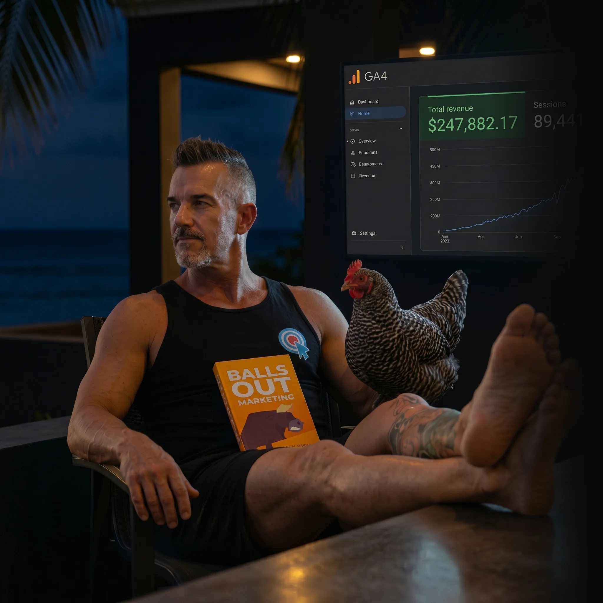 Balls Out Marketing: The Interactive Book