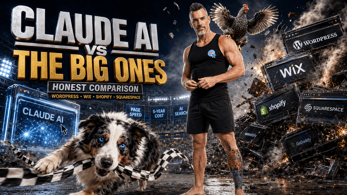 Claude AI Website vs WordPress, Wix, Shopify, Squarespace and More: The Honest Comparison