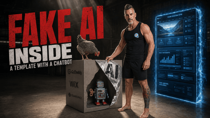 Your "AI Website Builder" Isn't AI. It's a Template With a Chatbot.