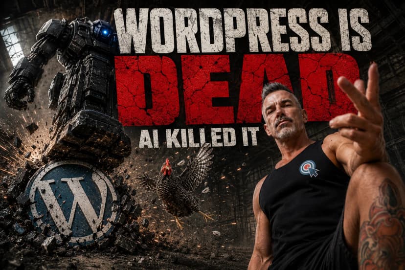 Is WordPress Dead? Why AI Search Skips Slow Sites (2026)