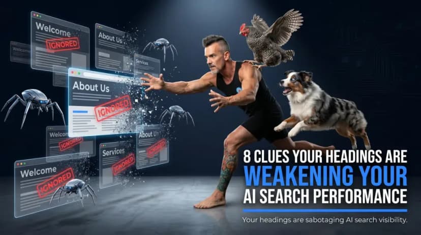 8 Clues Your Headings Are Weakening Your AI Search Performance