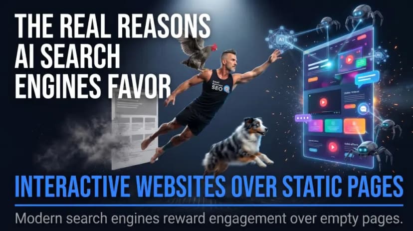 The Real Reasons AI Search Engines Favor Interactive Websites Over Static Pages