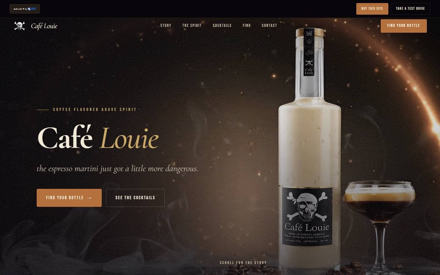 Cafe Louie new Claude AI website