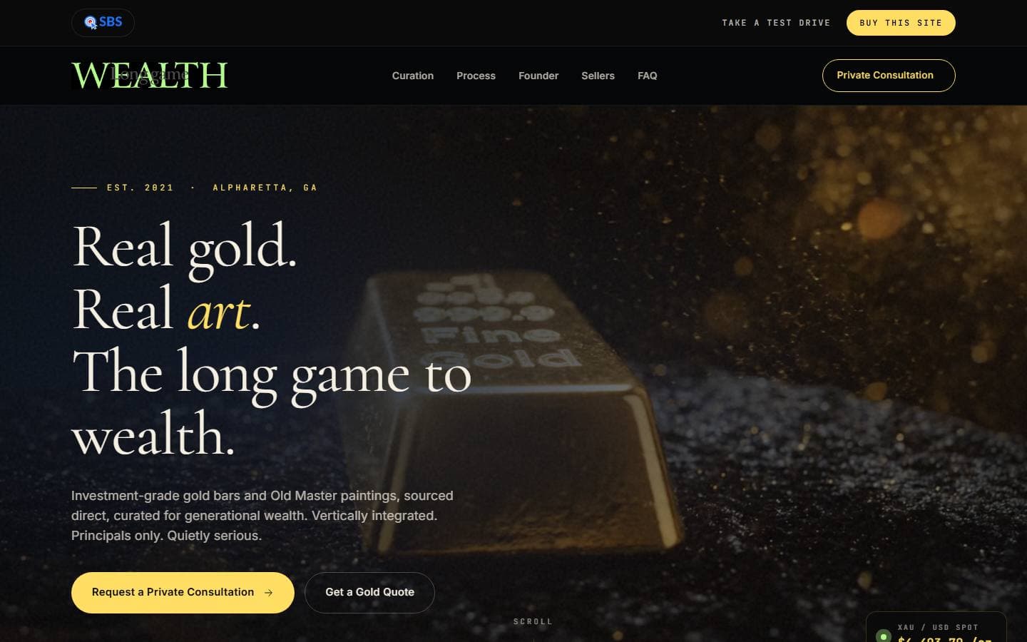 Long Game new Claude AI website