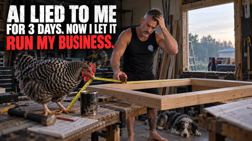 AI Lied to Me for 3 Days. Now I Let It Run My Business.