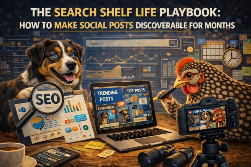 The Search Shelf Life Playbook: How To Make Social Posts Discoverable For Months