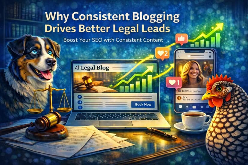 Why Consistent Blogging Drives Better Legal Leads
