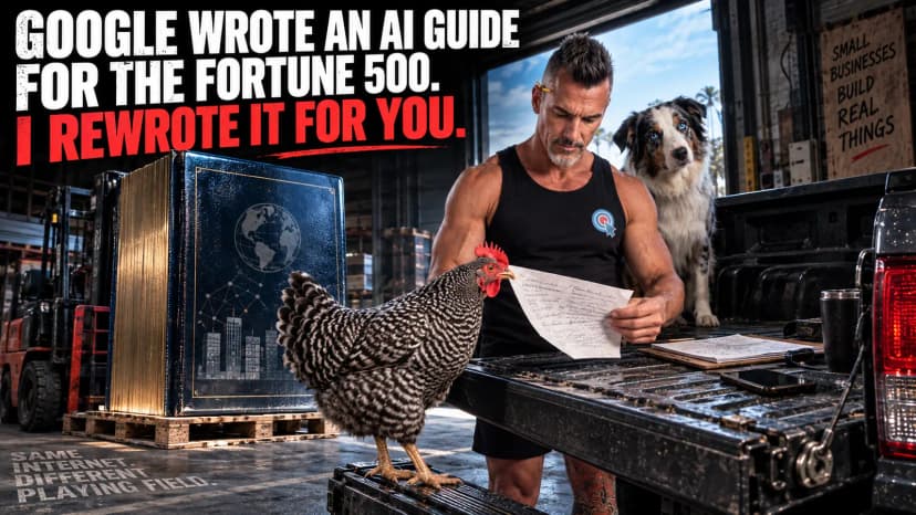 Google Wrote an AI Guide for the Fortune 500. I Rewrote It for Normal Business Owners.