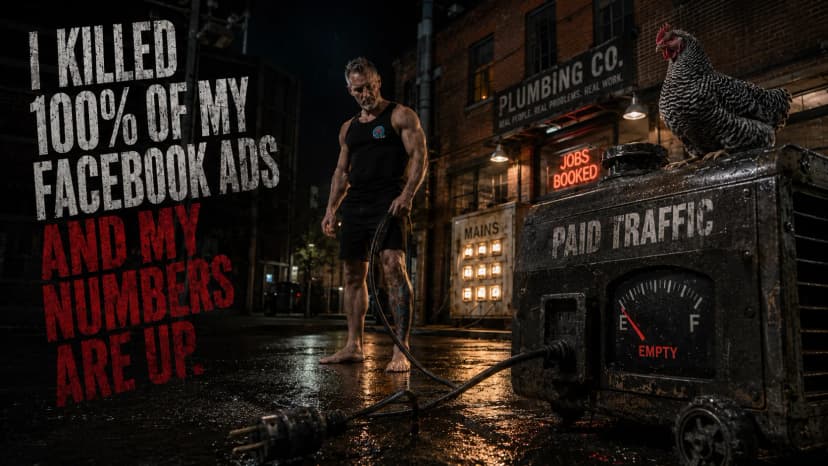 I Killed 100% of My Facebook Ads and 95% of My Google Ads, and My Numbers Are Up. Here's the Proof.
