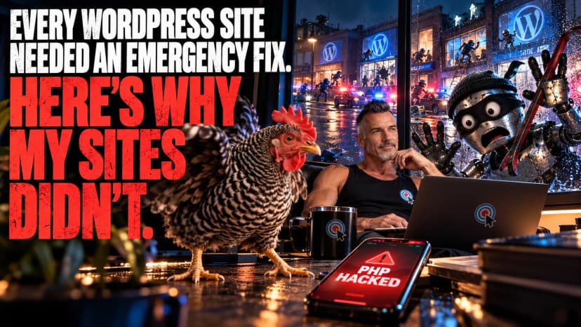 Every WordPress Site Needed an Emergency Fix. Here's Why My Sites Didn't.