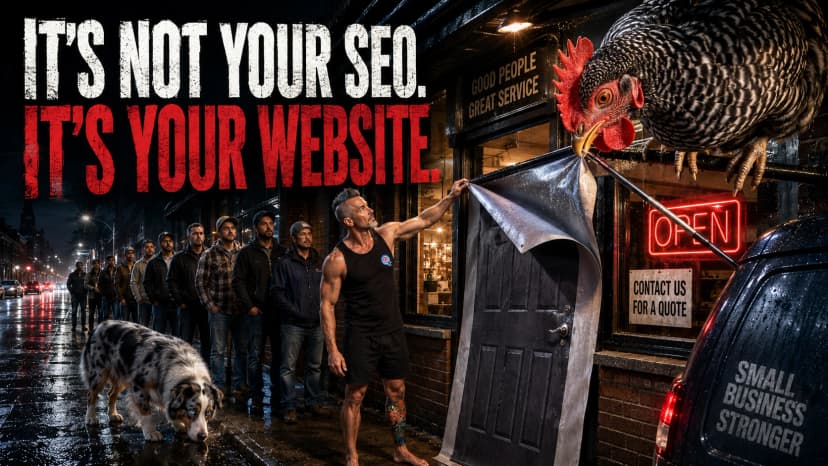 It's Not Your SEO. It's Your Website.