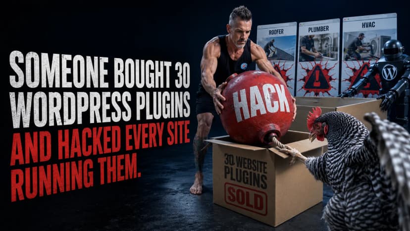 Someone Bought 30 WordPress Plugins and Hacked Every Site Running Them.