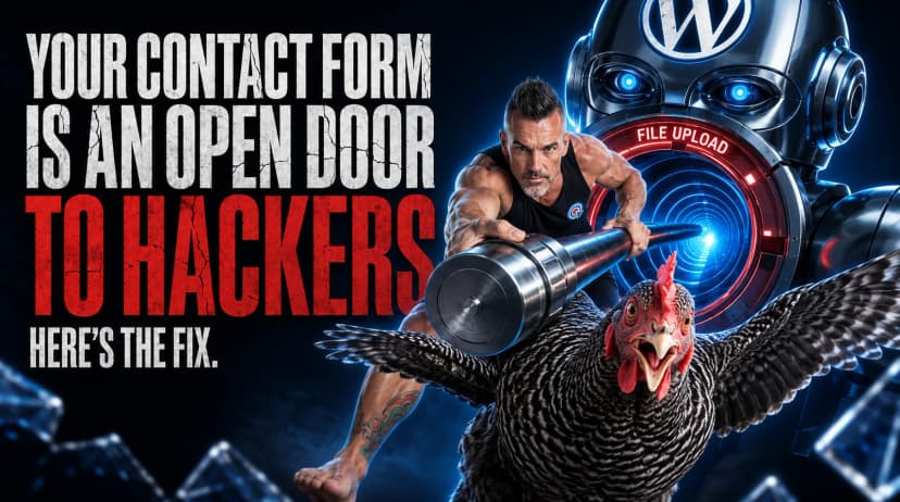 Your Contact Form is An Open Door to Hackers. Here's the Fix.