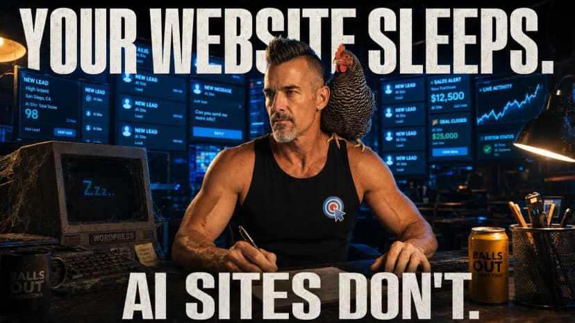 Your Website Sleeps. AI Sites Don't.