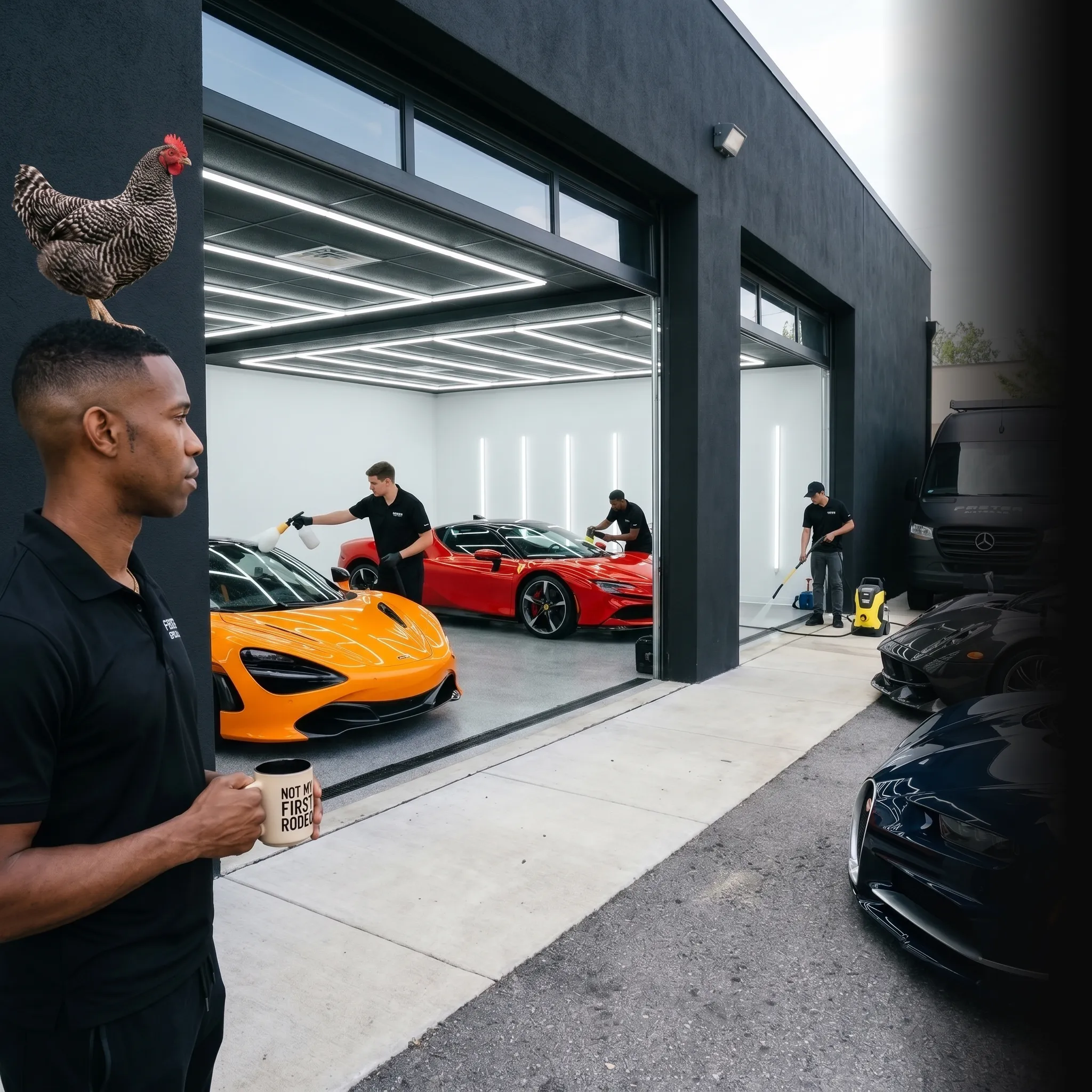 First Coast auto detailing owner in truck ready to go — your phone should ring more