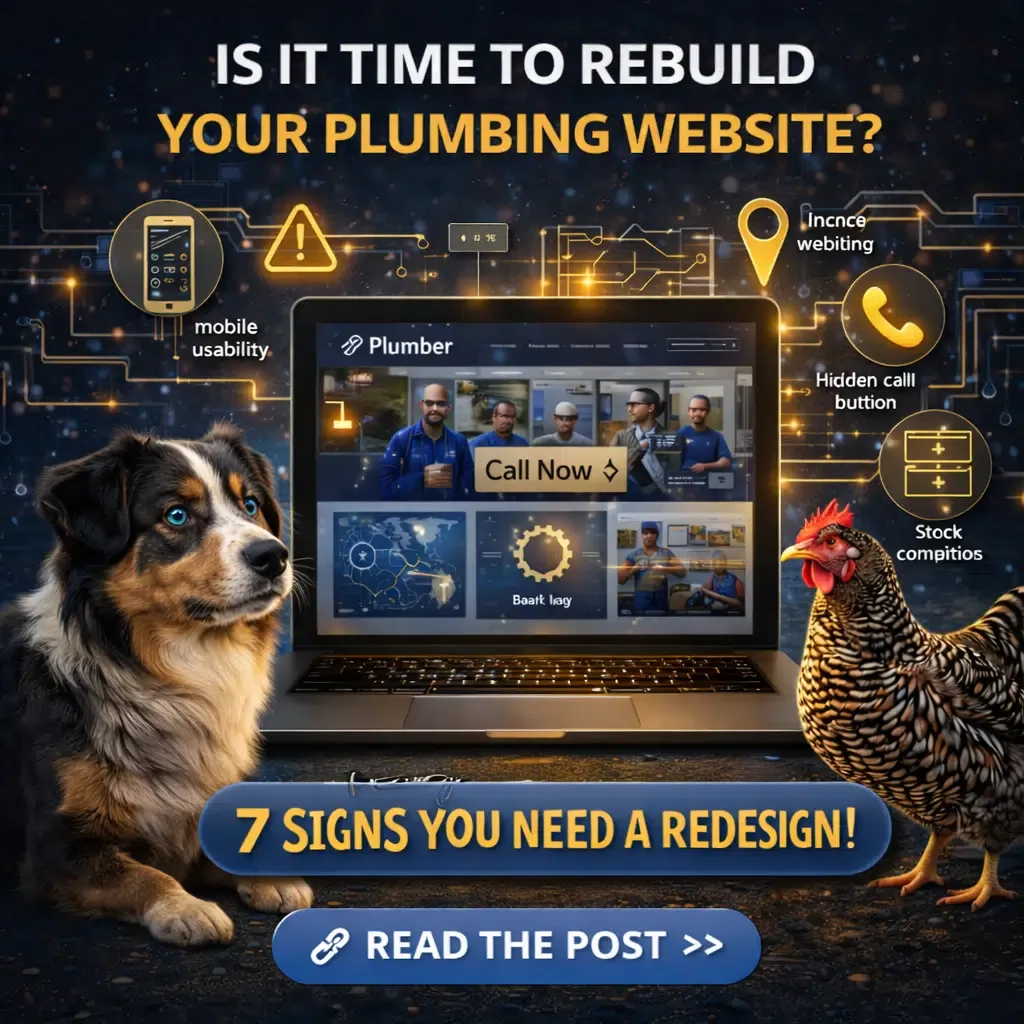 7 Signs Your Plumbing Website Needs a Redesign