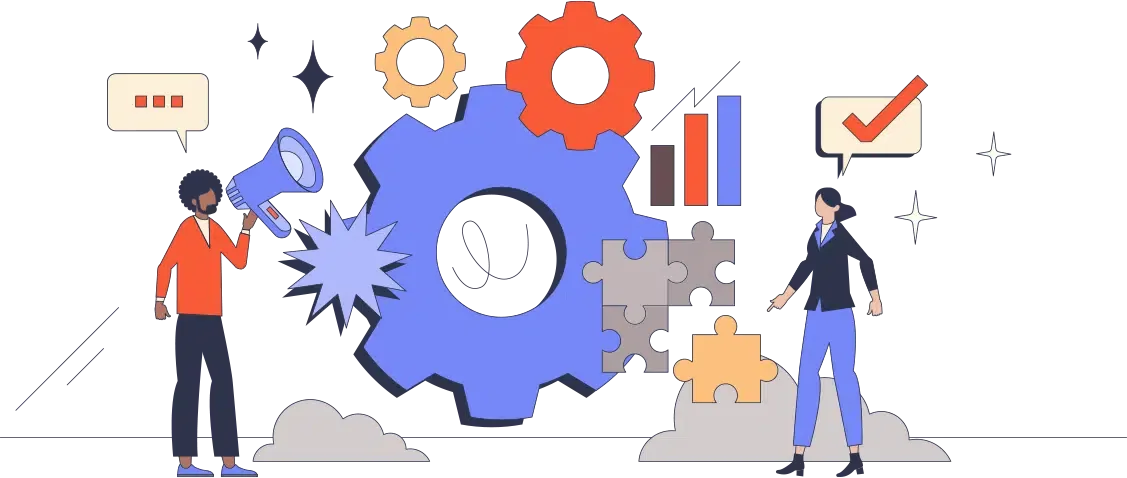 AI-organized search results