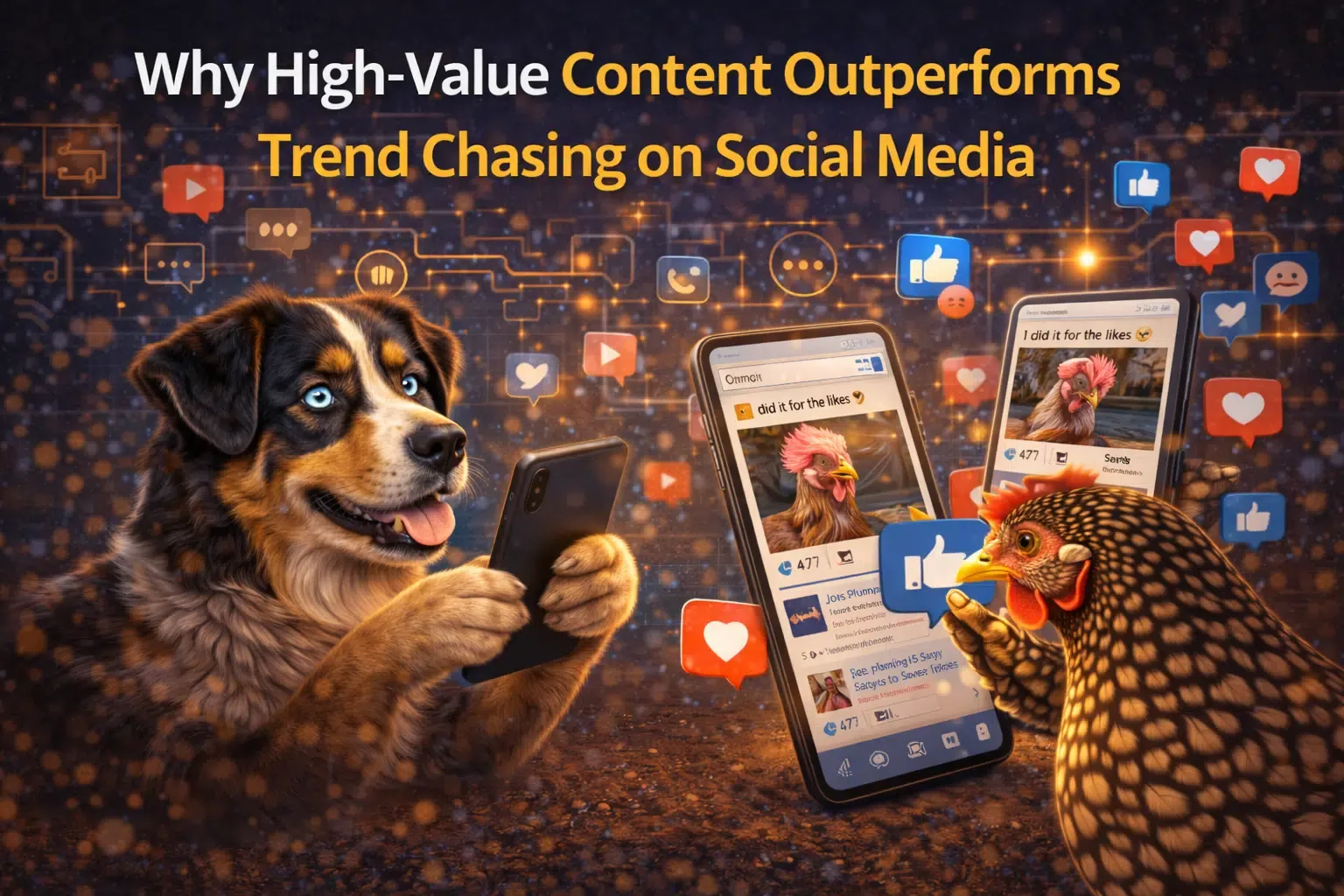 Why High-Value Content Outperforms Trend Chasing on Social Media