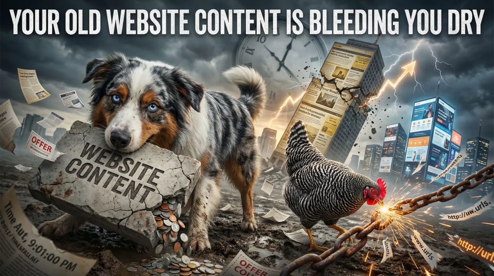 Why Old Website Content Is Costing You Thousands