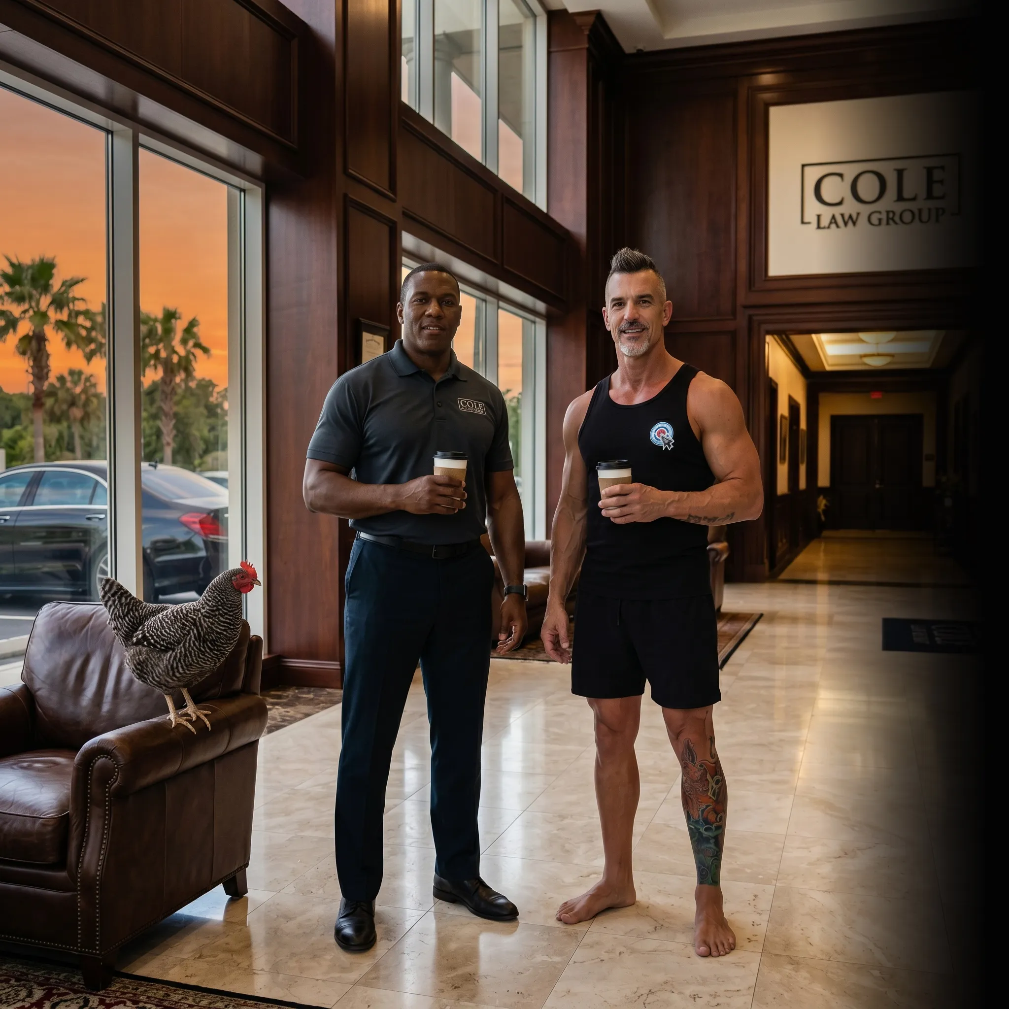 criminal defense partners on tailgate with revenue dashboard — one unified marketing system