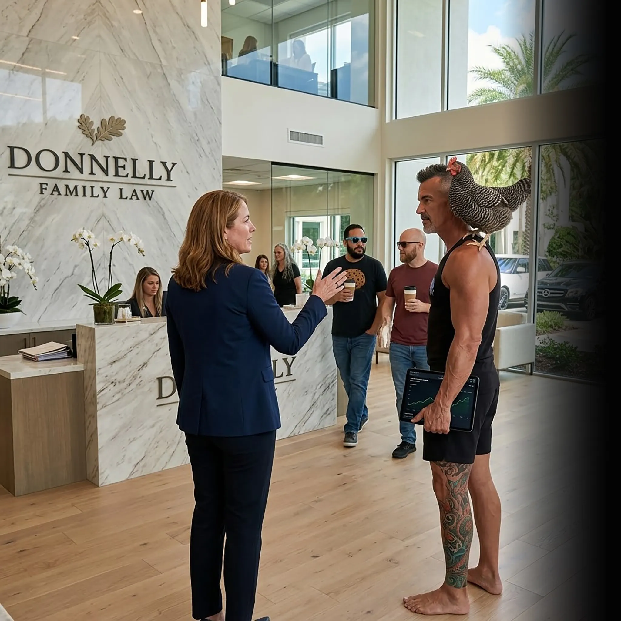 First Coast family law owner in truck ready to go — your phone should ring more