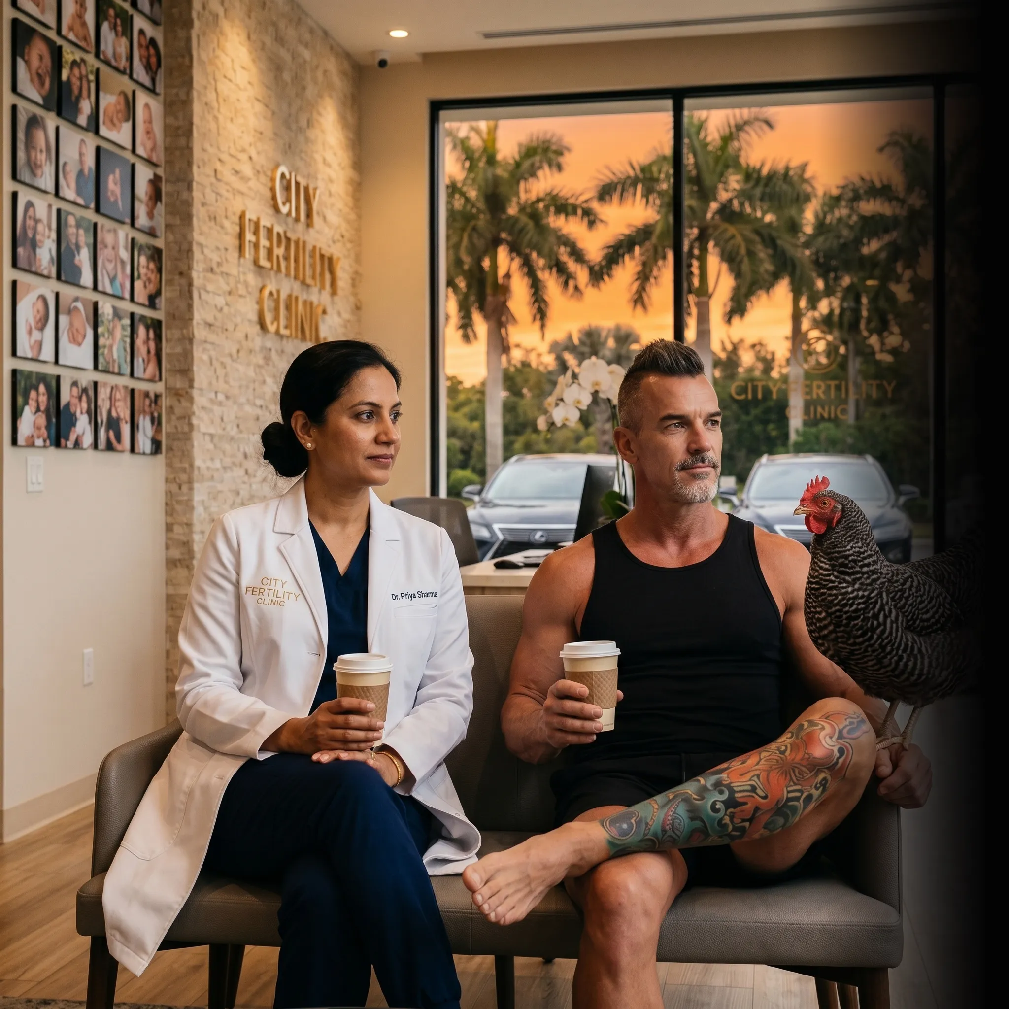 fertility partners on tailgate with revenue dashboard — one unified marketing system