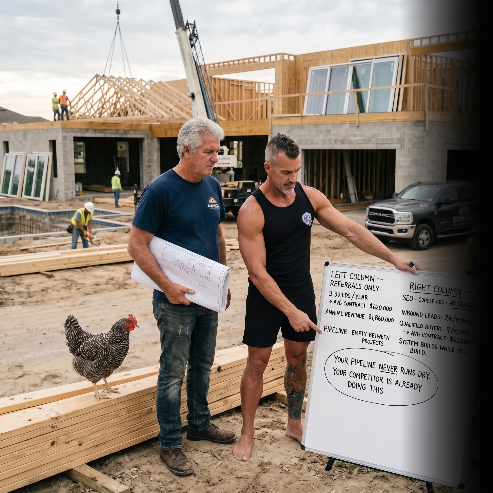 First Coast home building owner in truck ready to go — your phone should ring more