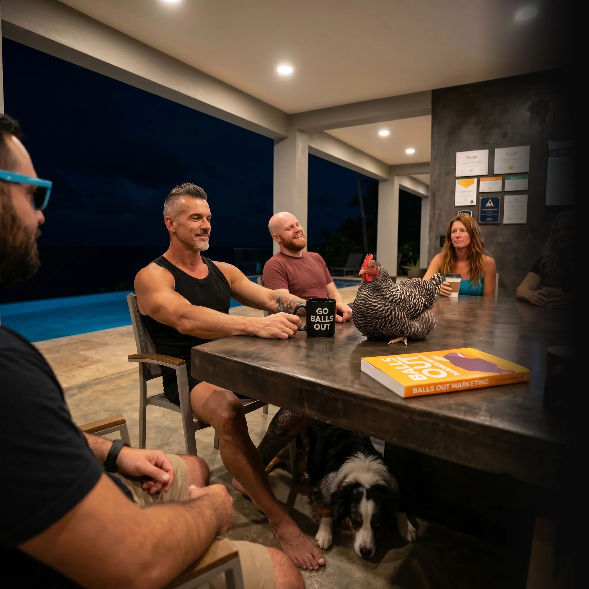 Go Balls Out Or Go Home.