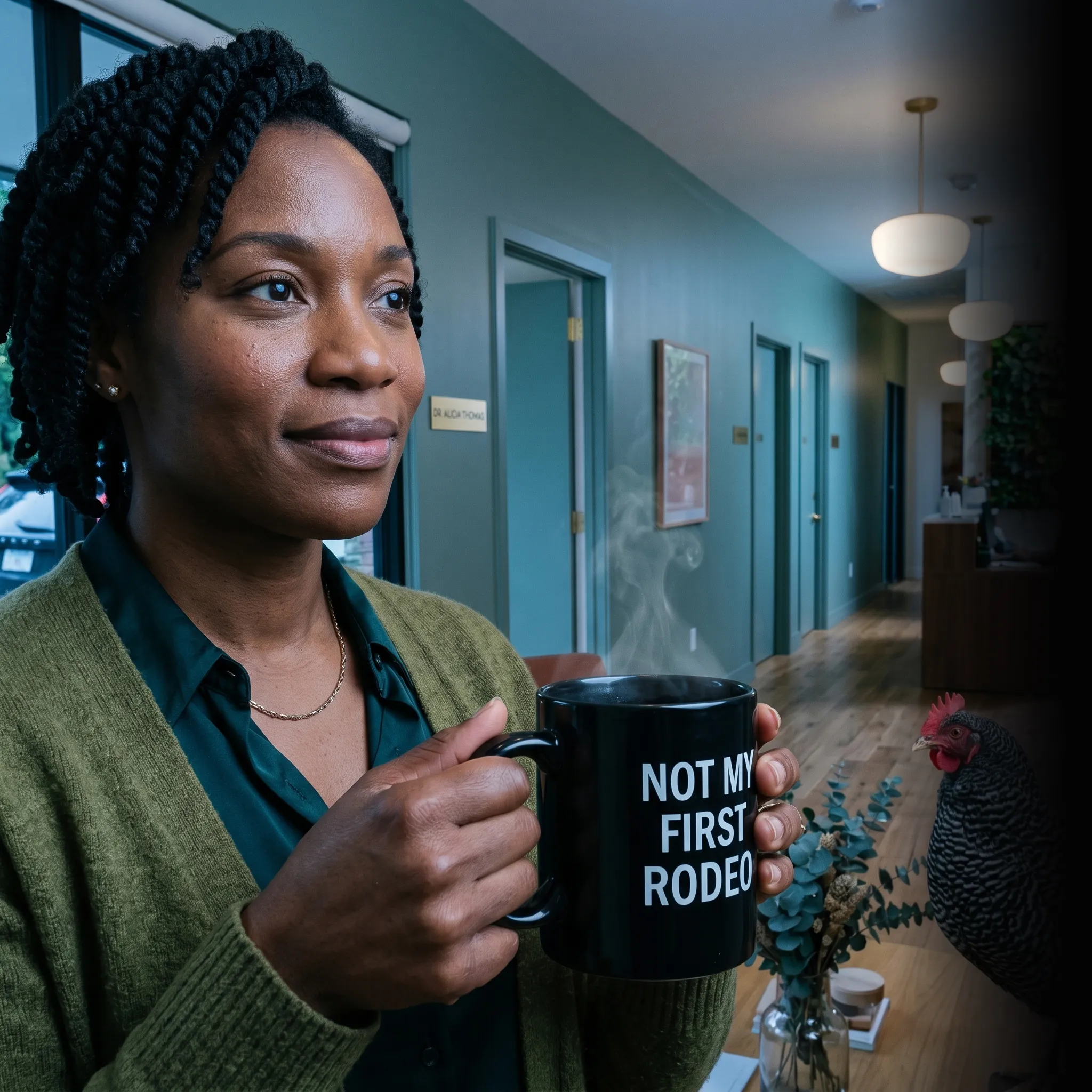 First Coast mental health owner with crew working on roof — mental health marketing services