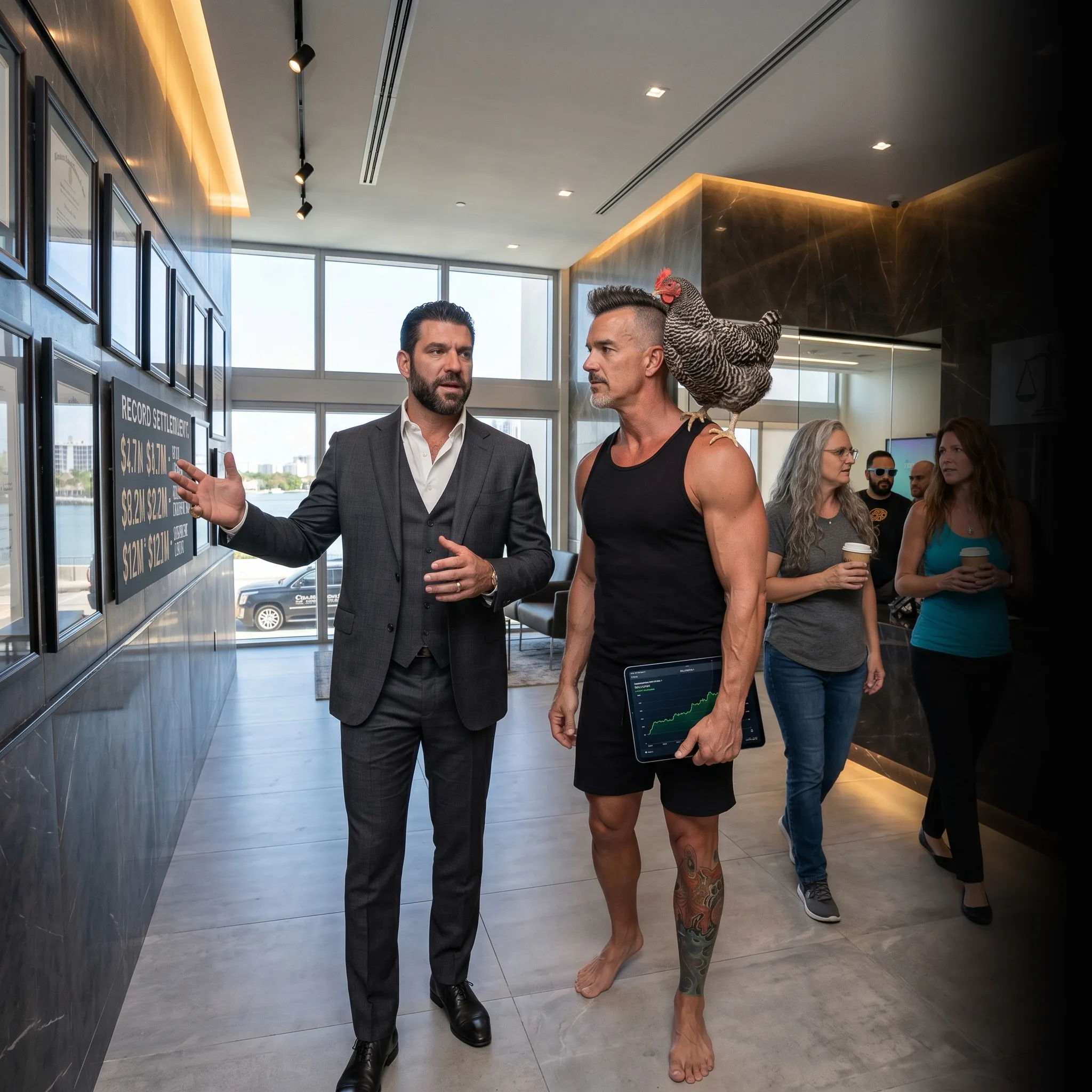 First Coast personal injury owner on tailgate with analytics — SEO and AI search for personal injury lawyers