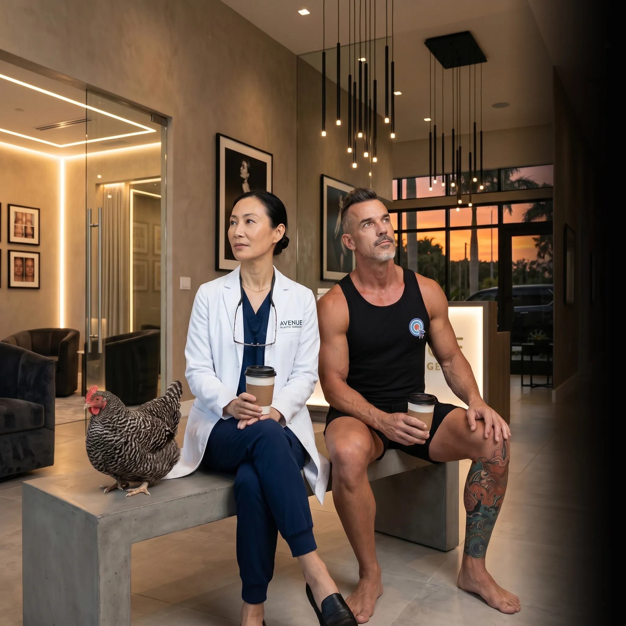 plastic surgery partners on tailgate with revenue dashboard — one unified marketing system