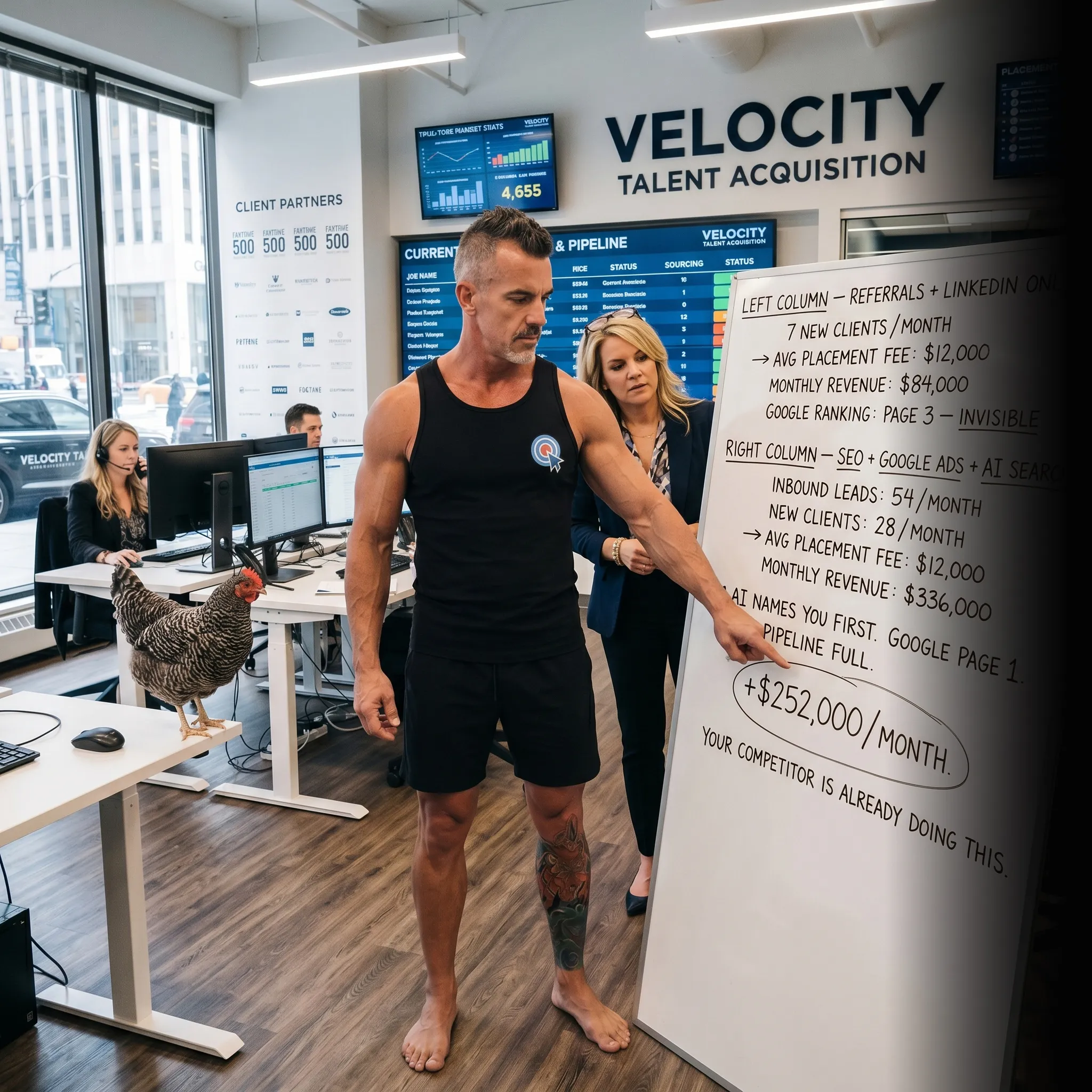 First Coast staffing owner in truck ready to go — your phone should ring more