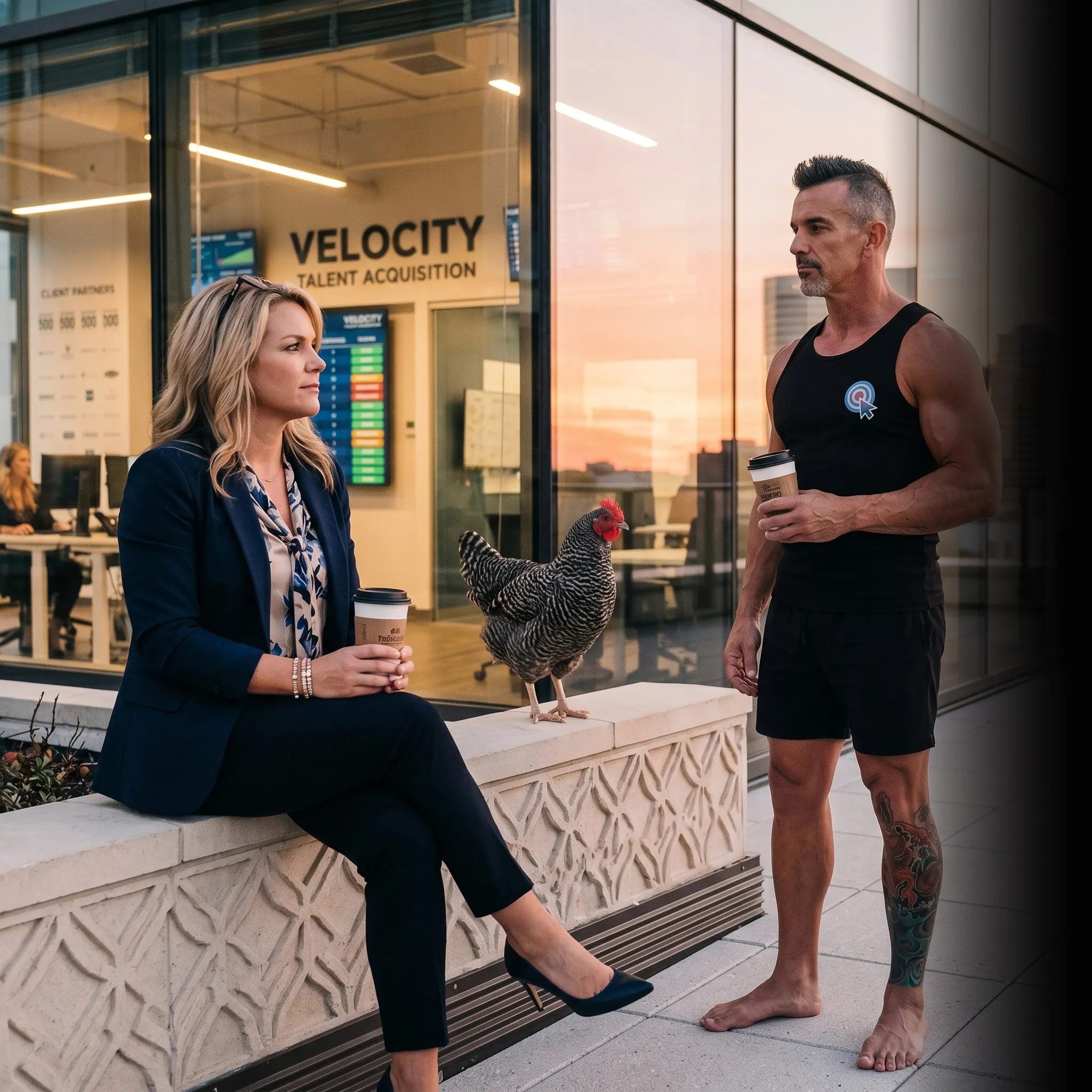 staffing partners on tailgate with revenue dashboard — one unified marketing system