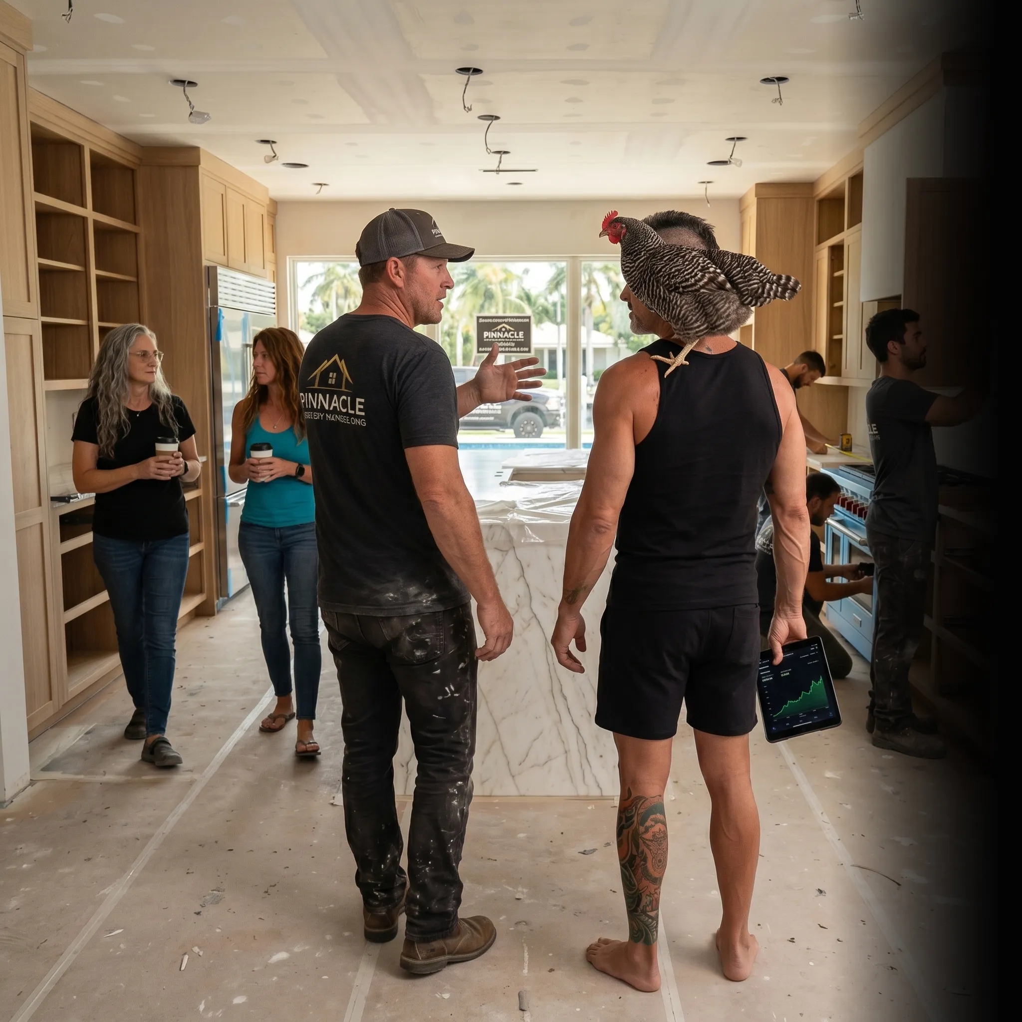 First Coast remodeling owner on tailgate with analytics — SEO and AI search for remodelers