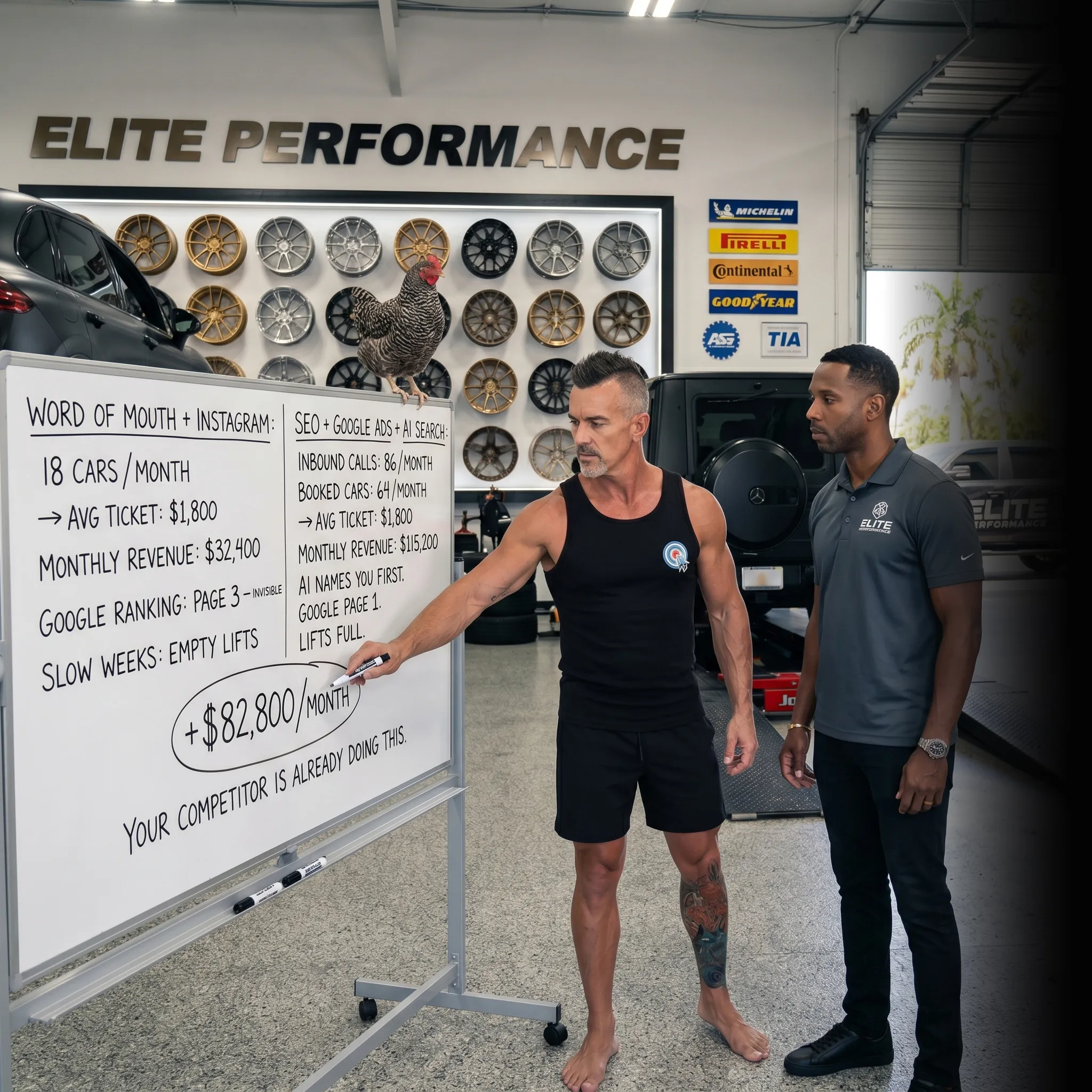 First Coast tire and wheel owner in truck ready to go — your phone should ring more