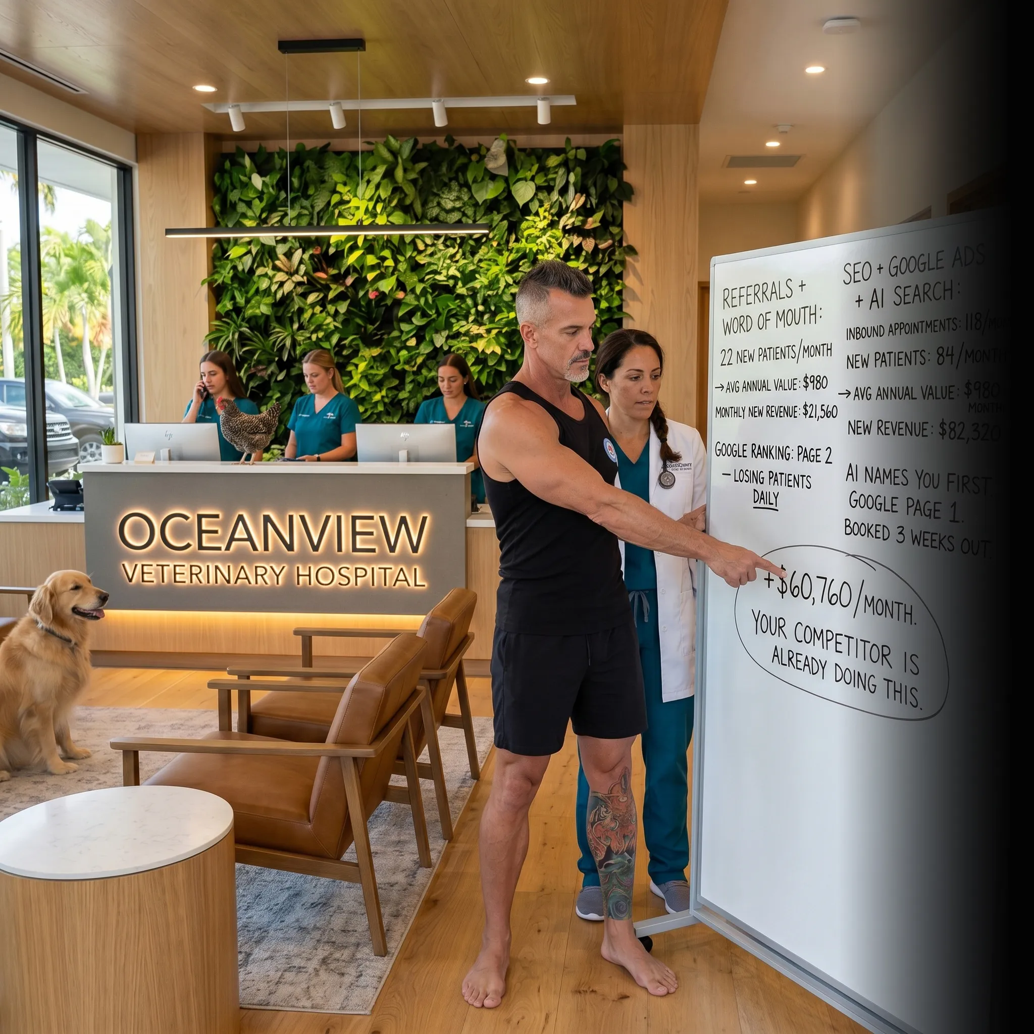 First Coast veterinary owner in truck ready to go — your phone should ring more